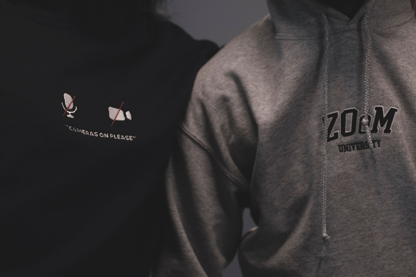 Scammer University apparel campaign photograph